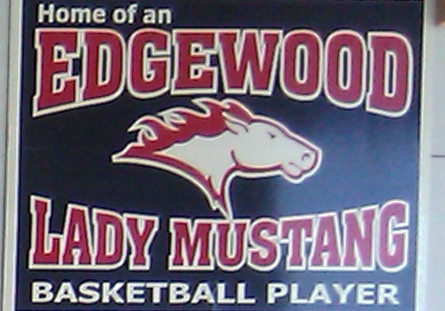 The Edgewood Lady Mustangs