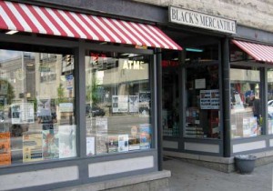 Awnings - Black's Mercantile in Bloomington, Indiana