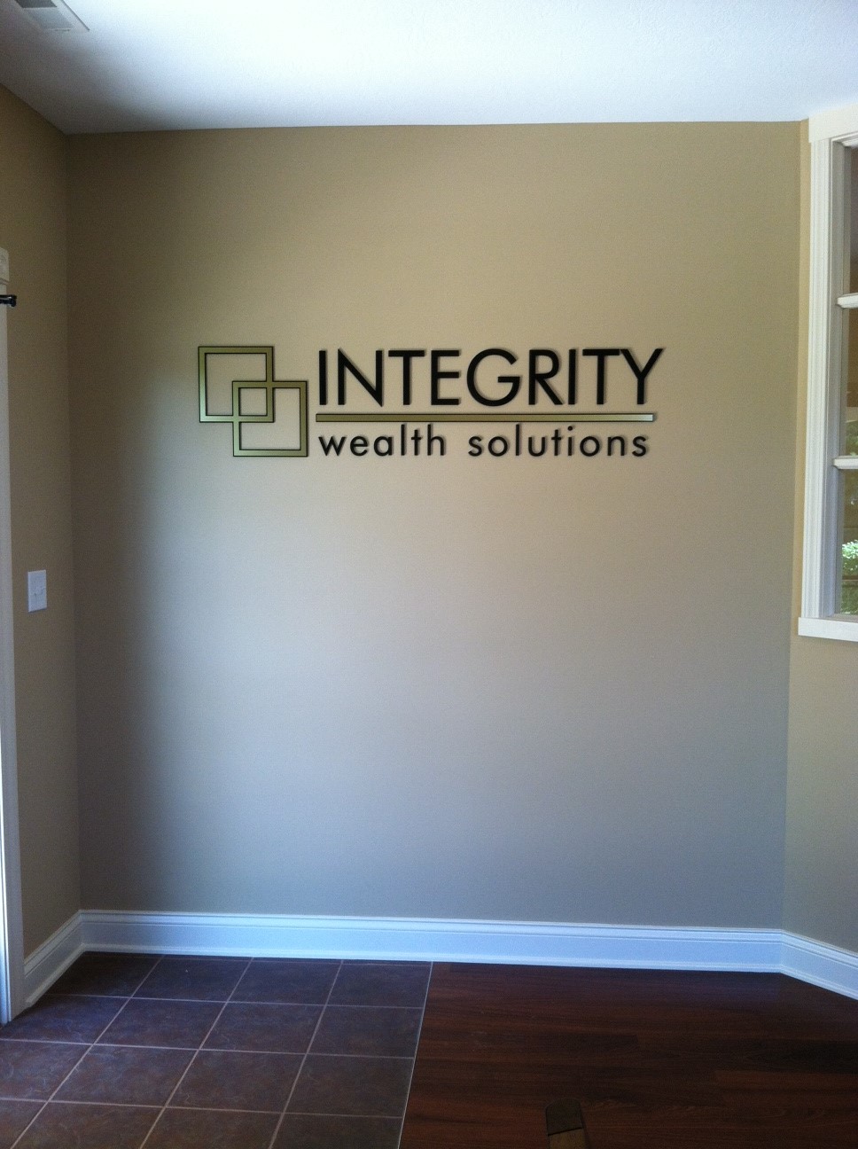 Interior Signs - Integrity in Bloomington